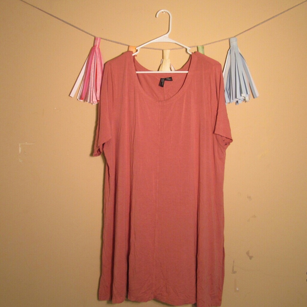 Milenial pink tunic top